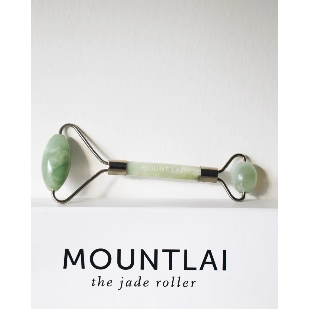 Jade De-Puffing Facial Roller-Skincare Tool-MOUNT LAI-The-Skincare-district